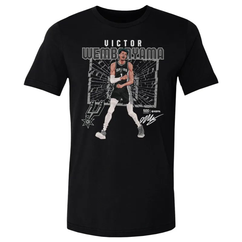 Victor Wembanyama San Antonio Spurs Shattered WHT sold by 500 Level