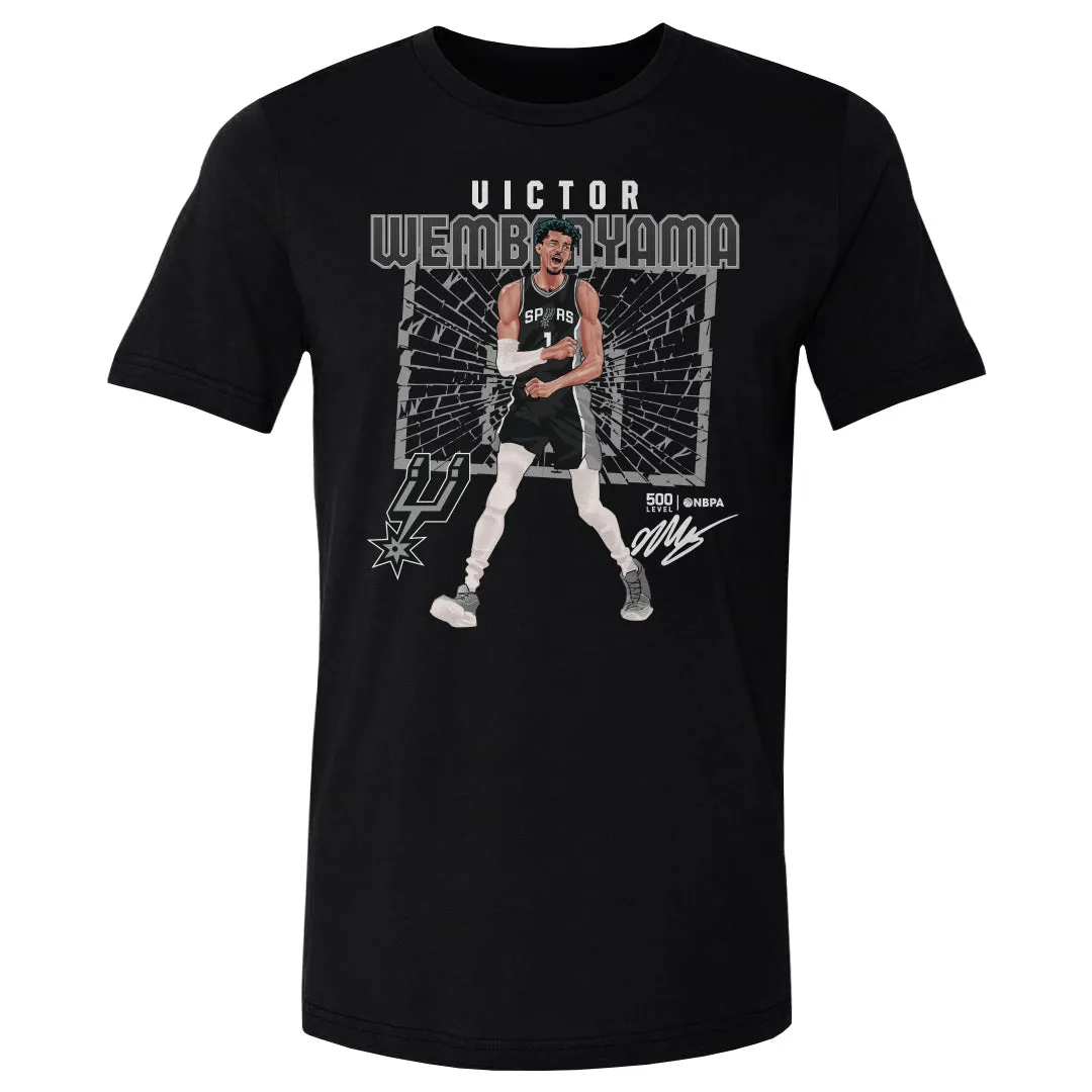 Victor Wembanyama San Antonio Spurs Shattered WHT sold by 500 Level