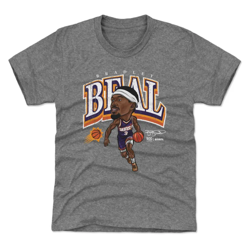 Bradley Beal Phoenix Suns Cartoon WHT sold by 500 Level
