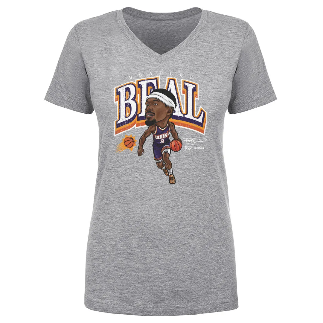 Bradley Beal Phoenix Suns Cartoon WHT sold by 500 Level