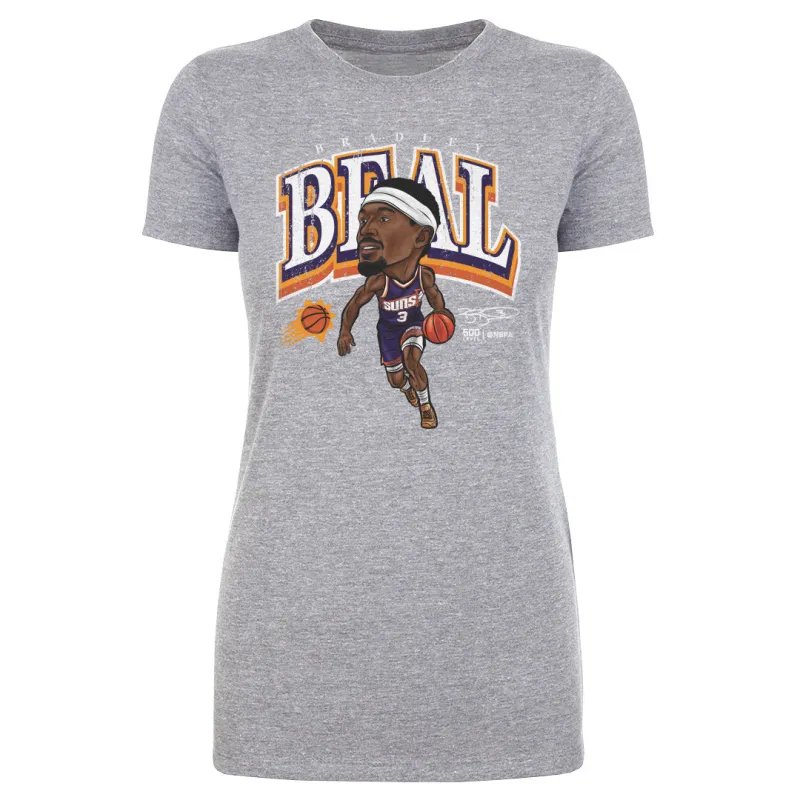 Bradley Beal Phoenix Suns Cartoon WHT sold by 500 Level