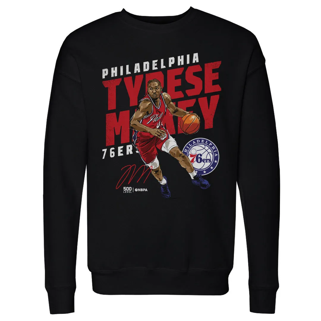 Tyrese Maxey Philadelphia 76ers Slant WHT sold by 500 Level product image thumbnail 2