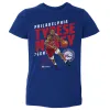 Tyrese Maxey Philadelphia 76ers Slant WHT sold by 500 Level