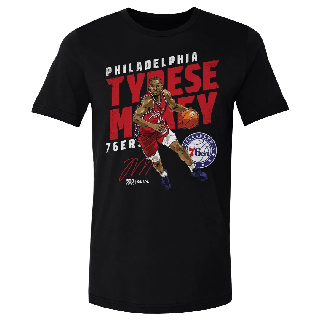 Tyrese Maxey Philadelphia 76ers Slant WHT sold by 500 Level product image thumbnail 2