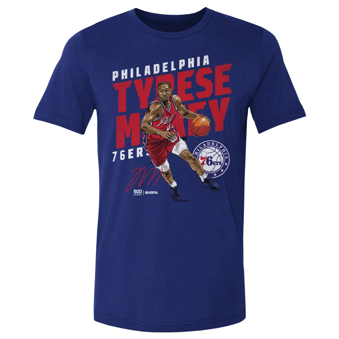 Tyrese Maxey Philadelphia 76ers Slant WHT sold by 500 Level product image thumbnail 3