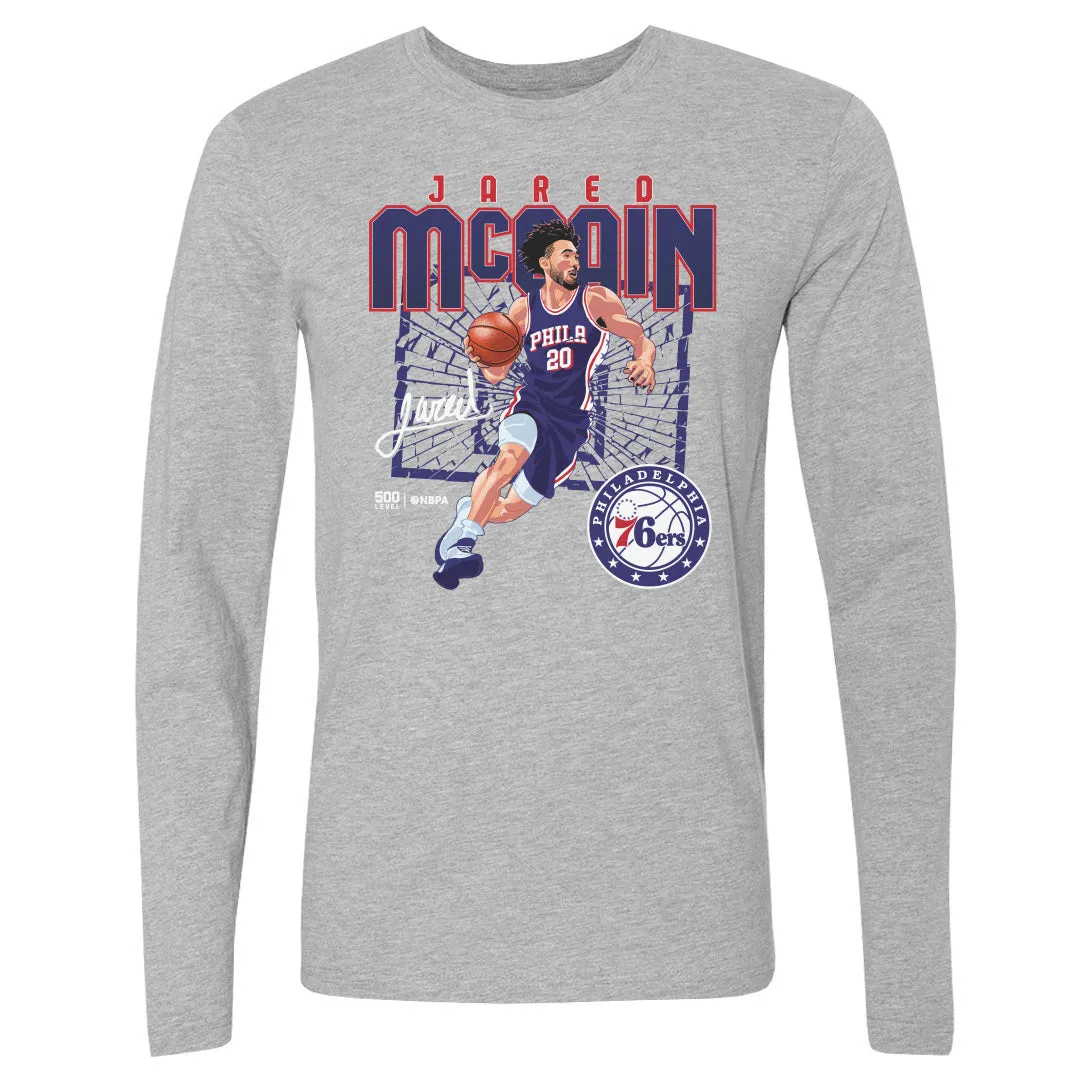 Jared McCain Philadelphia 76ers Shattered WHT sold by 500 Level
