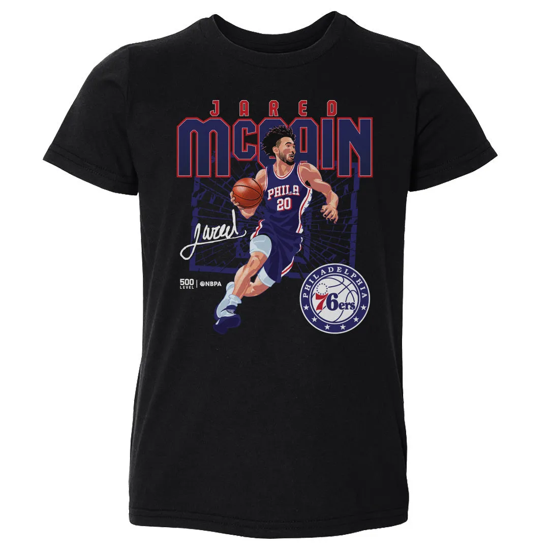 Jared McCain Philadelphia 76ers Shattered WHT sold by 500 Level