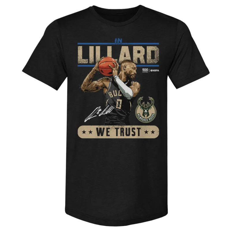 Damian Lillard Milwaukee Bucks Trust WHT sold by 500 Level