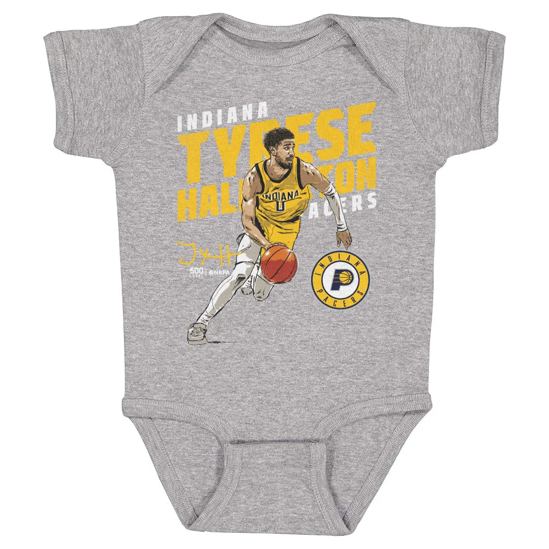 Tyrese Haliburton Indiana Pacers Slant WHT sold by 500 Level product image thumbnail 2