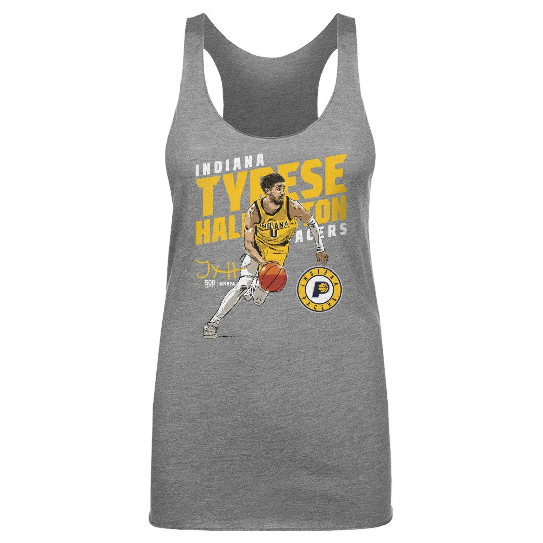Tyrese Haliburton Indiana Pacers Slant WHT sold by 500 Level product image thumbnail 2