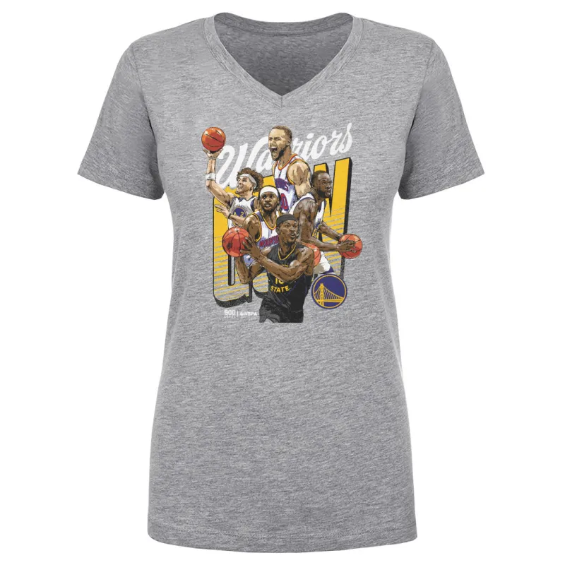 Golden State Warriors Starting 5 WHT sold by 500 Level