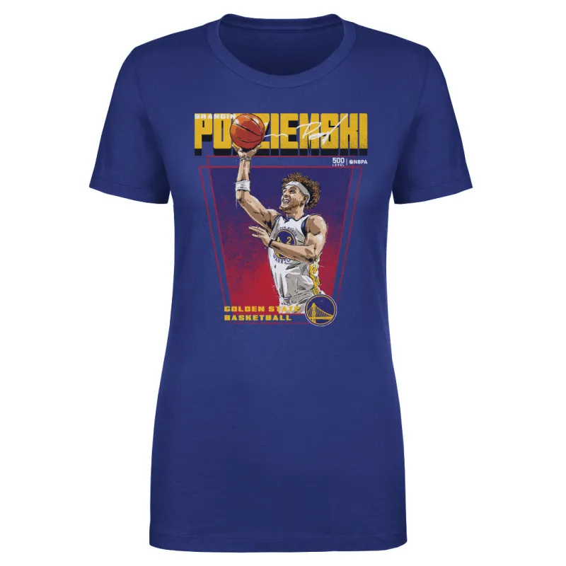 Brandin Podziemski Golden State Warriors Premiere WHT sold by 500 Level