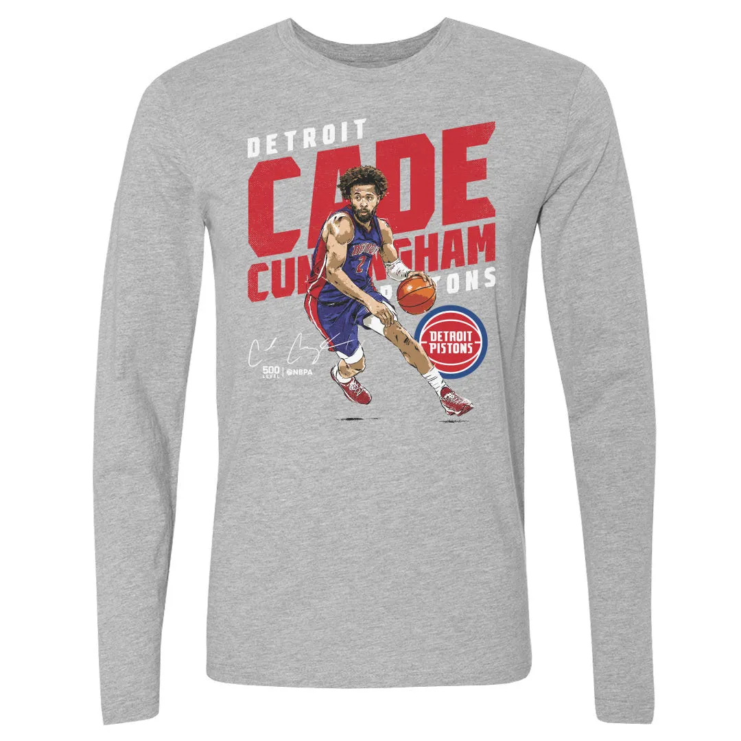 Cade Cunningham Detroit Pistons Slant WHT sold by 500 Level product image thumbnail 2