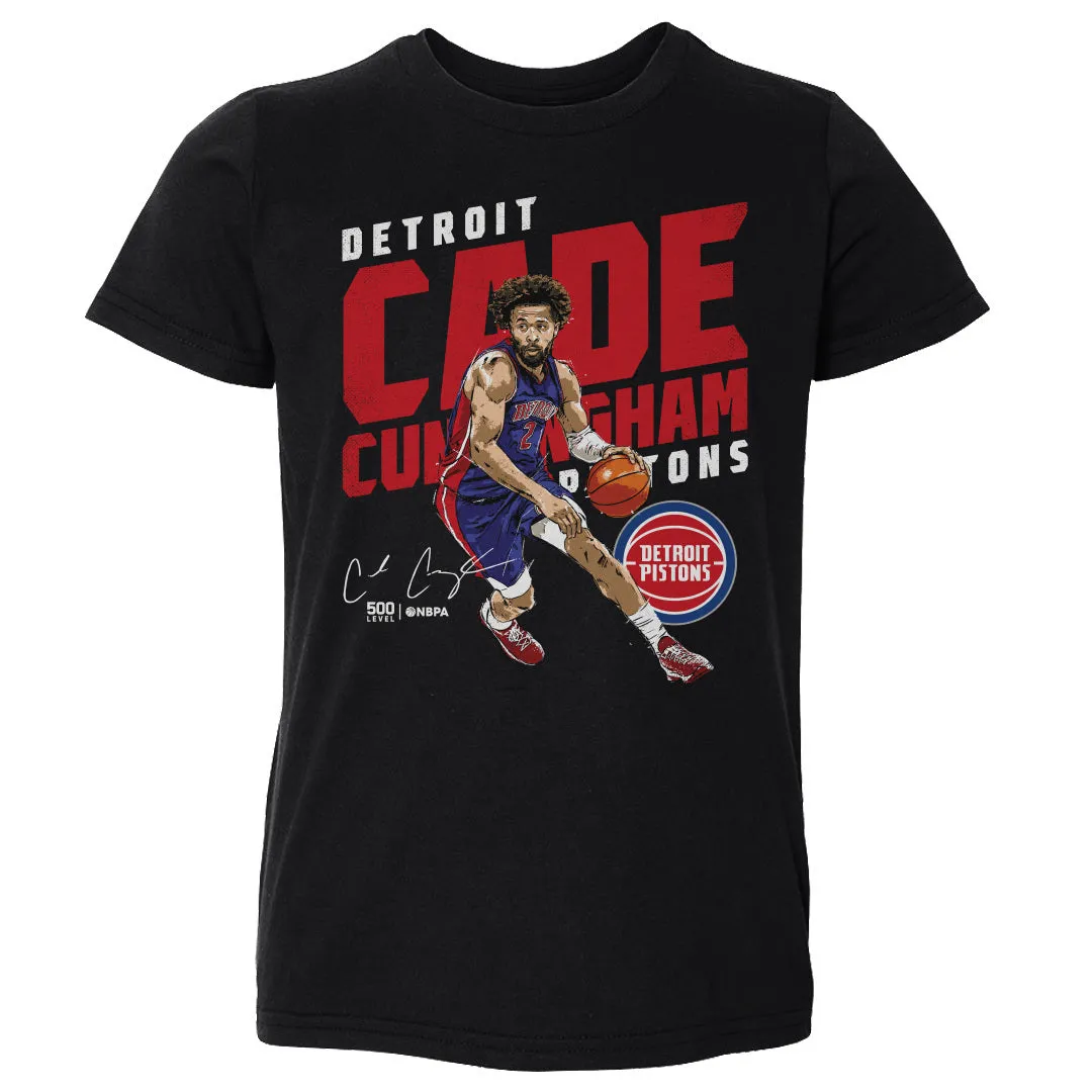 Cade Cunningham Detroit Pistons Slant WHT sold by 500 Level product image thumbnail 2