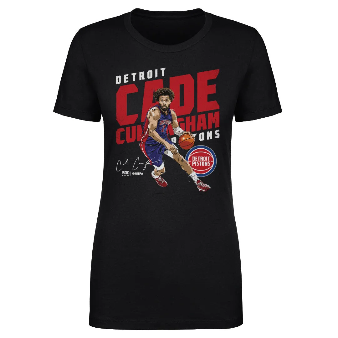 Cade Cunningham Detroit Pistons Slant WHT sold by 500 Level product image thumbnail 2