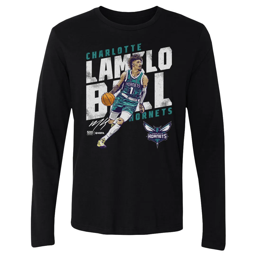 LaMelo Ball Charlotte Hornets Slant WHT sold by 500 Level product image thumbnail 2