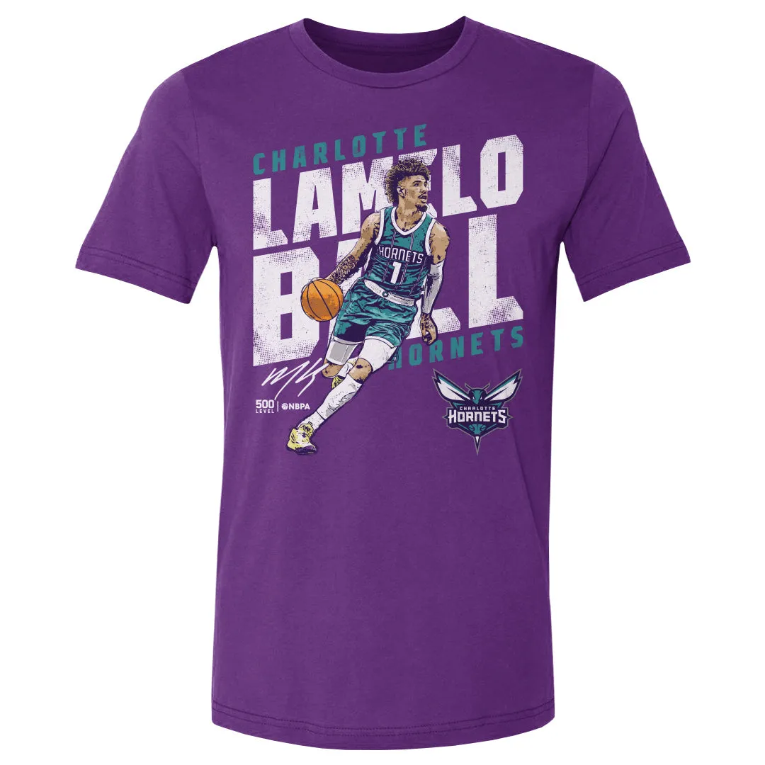 LaMelo Ball Charlotte Hornets Slant WHT sold by 500 Level product image thumbnail 3