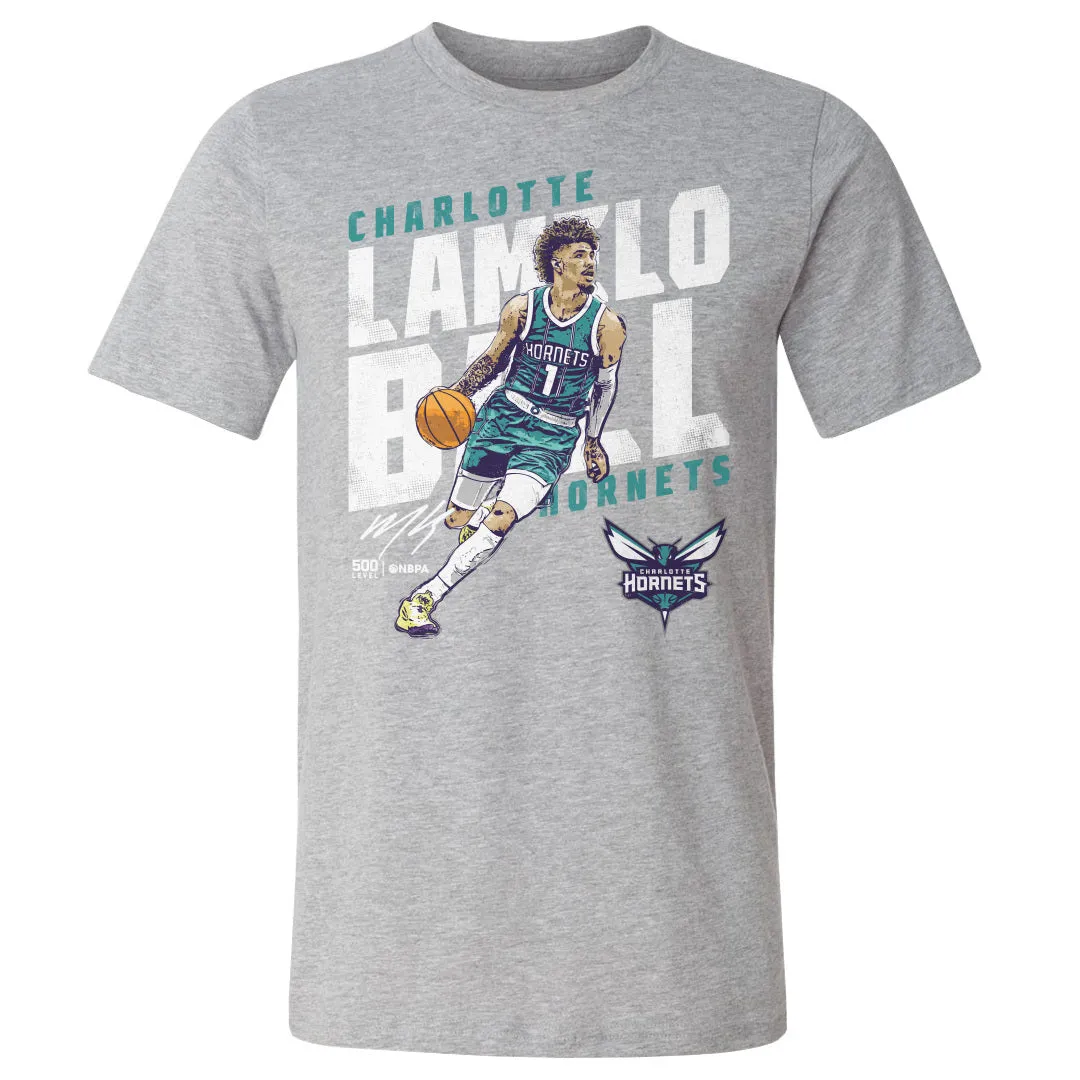 LaMelo Ball Charlotte Hornets Slant WHT sold by 500 Level product image thumbnail 2