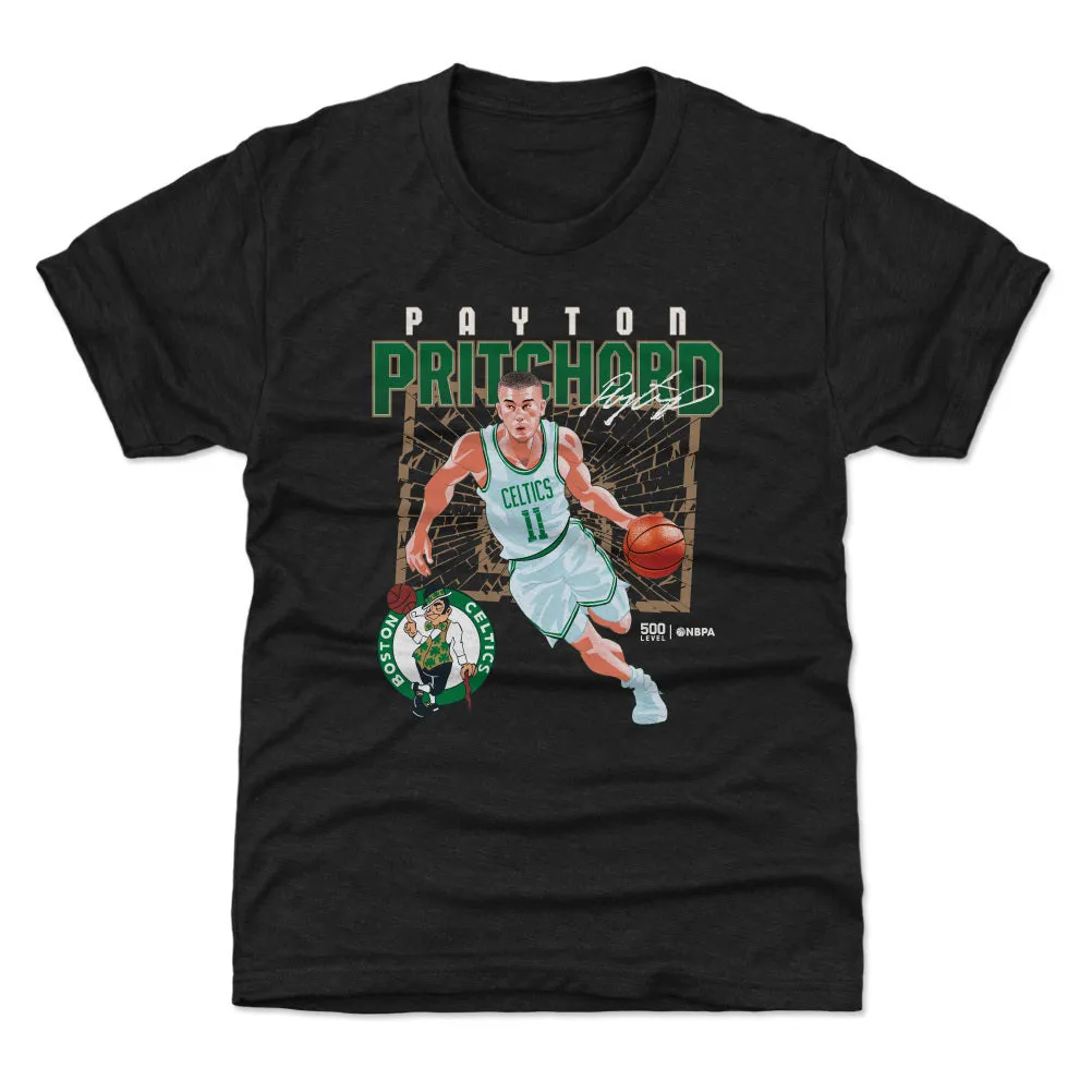 Payton Pritchard Boston Celtics Shattered WHT sold by 500 Level