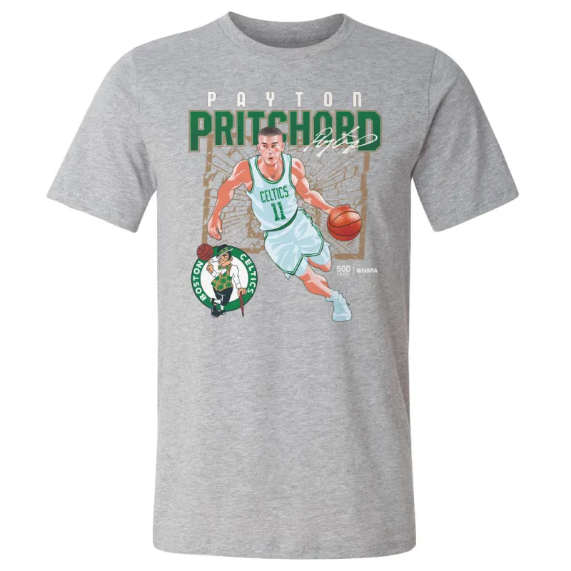 Payton Pritchard Boston Celtics Shattered WHT sold by 500 Level