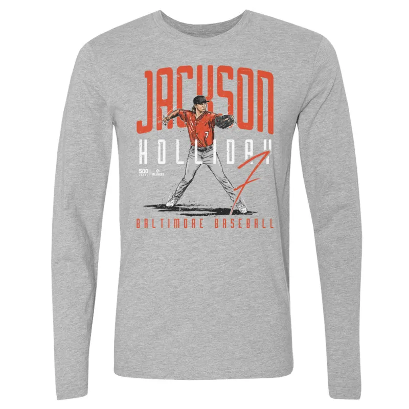 Jackson Holliday Baltimore Player Name WHT sold by 500 Level