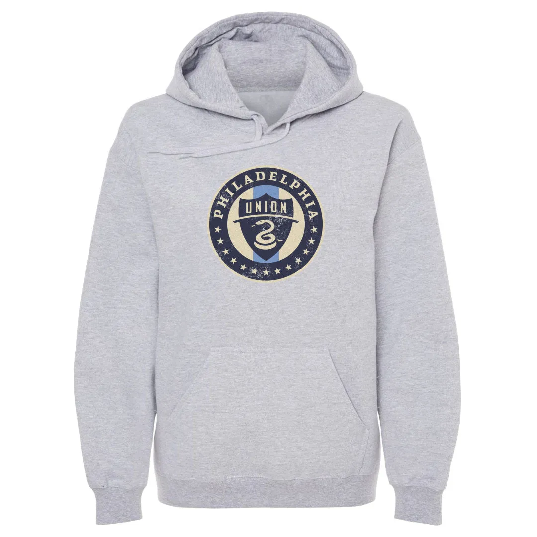 Philadelphia Union Vintage Primary Logo Gray WHT sold by 500 Level