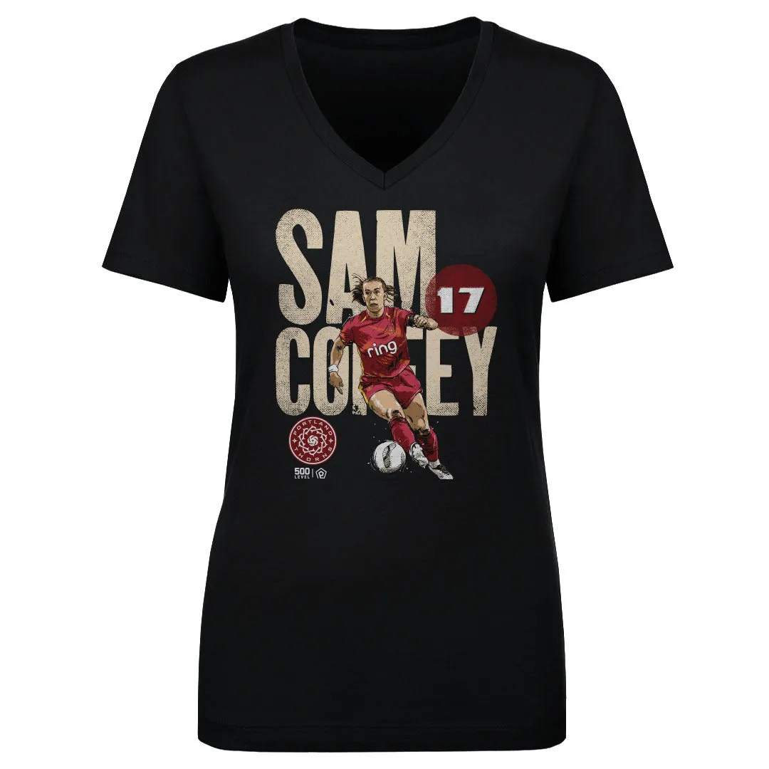 Sam Coffey Portland Thorns FC Bold WHT sold by 500 Level