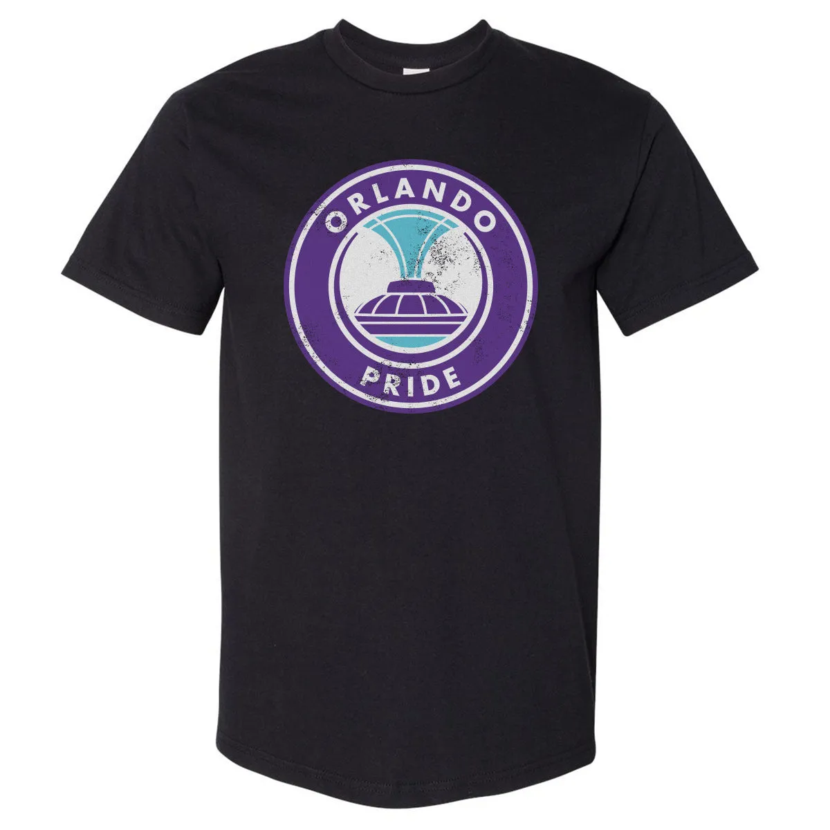 Orlando Pride Vintage Primary Logo WHT sold by 500 Level