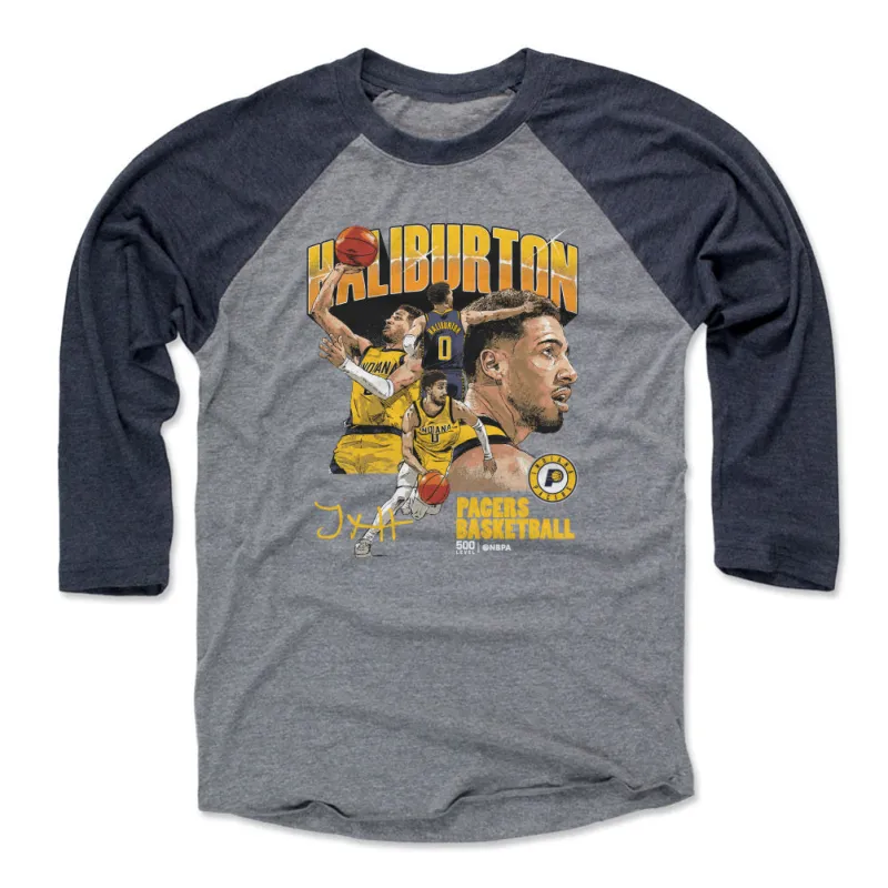 Tyrese Haliburton Indiana Pacers Collage WHT sold by 500 Level