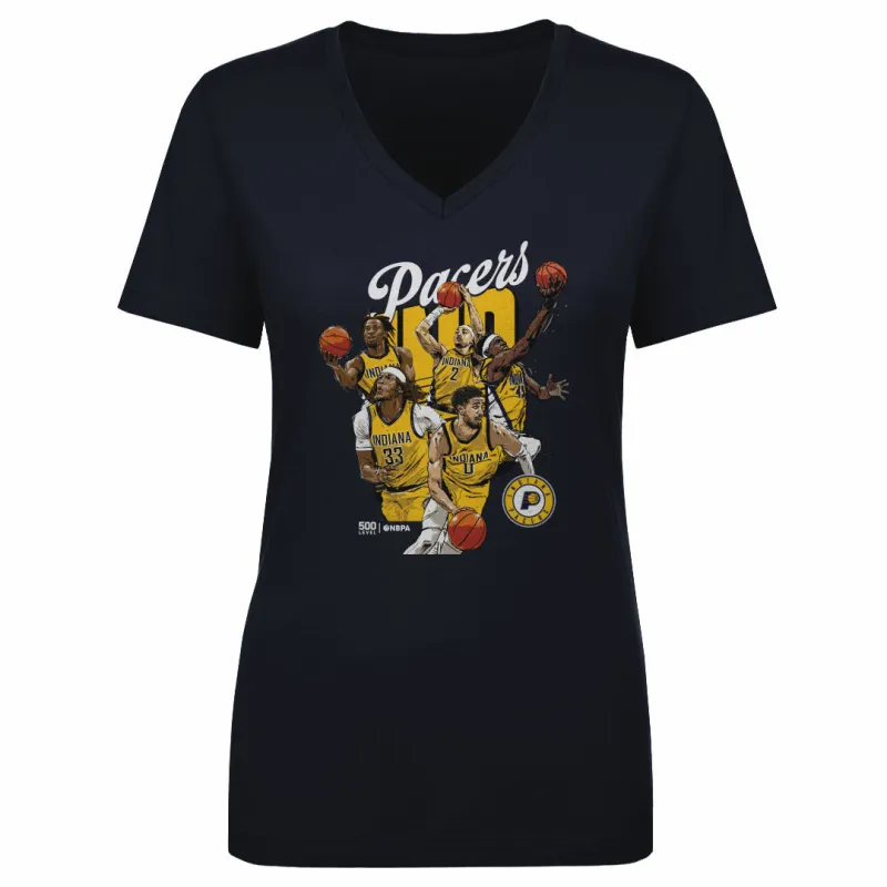 Indiana Pacers Starting 5 WHT sold by 500 Level