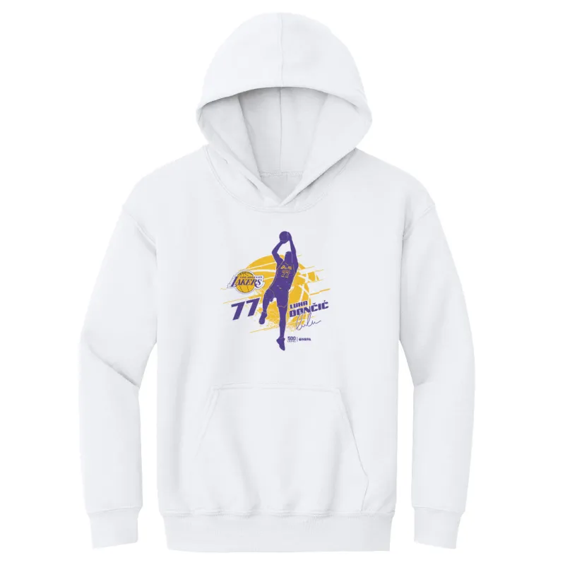 Luka Doncic Los Angeles Lakers Silhouette sold by 500 Level