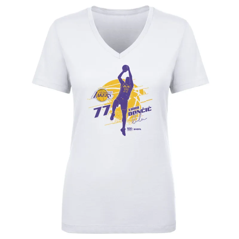 Luka Doncic Los Angeles Lakers Silhouette sold by 500 Level
