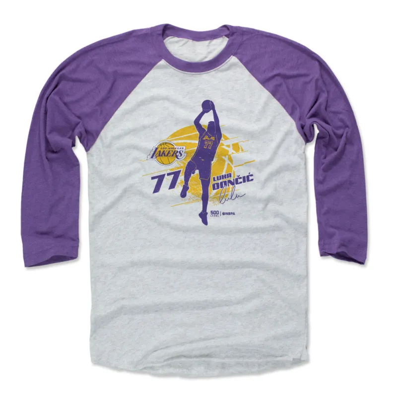 Luka Doncic Los Angeles Lakers Silhouette sold by 500 Level