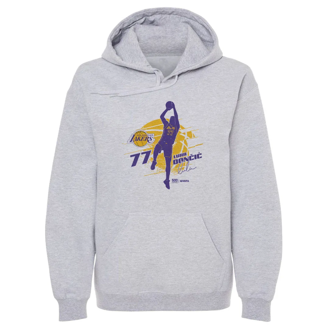 Luka Doncic Los Angeles Lakers Silhouette sold by 500 Level