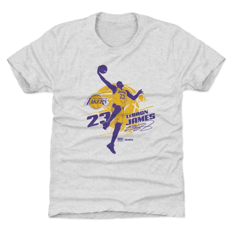LeBron James Los Angeles Lakers Silhouette sold by 500 Level
