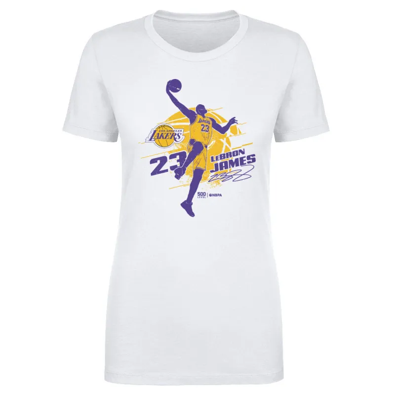 LeBron James Los Angeles Lakers Silhouette sold by 500 Level