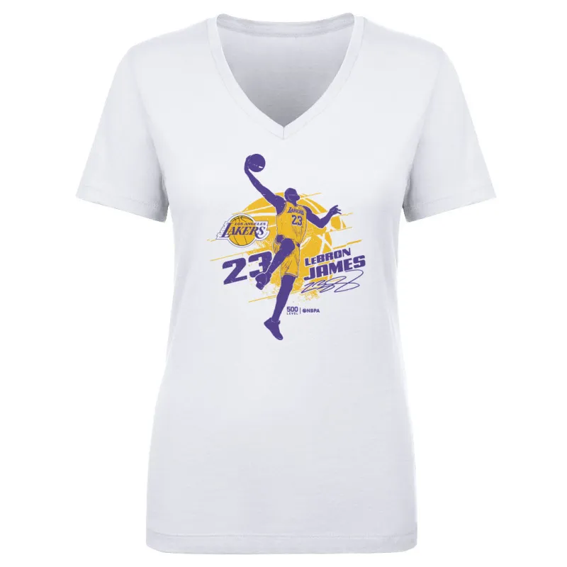 LeBron James Los Angeles Lakers Silhouette sold by 500 Level