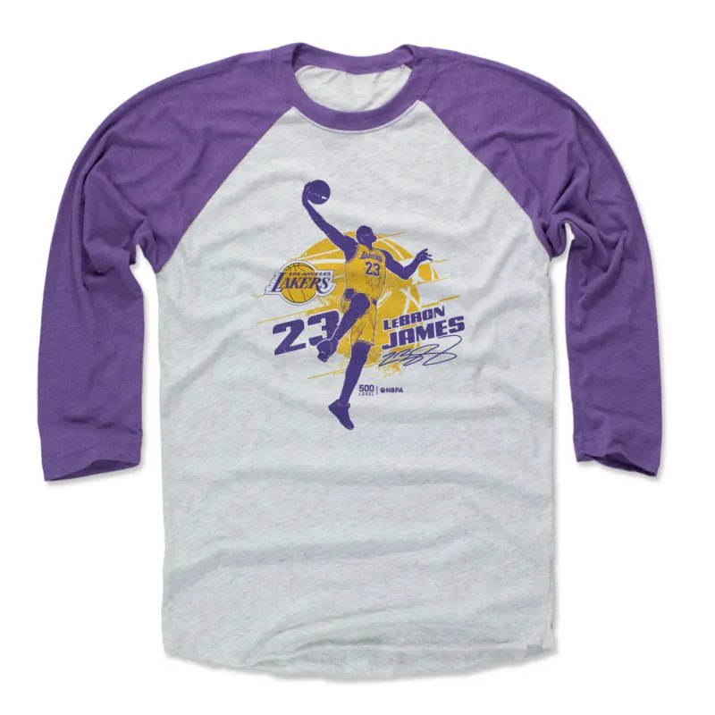 LeBron James Los Angeles Lakers Silhouette sold by 500 Level