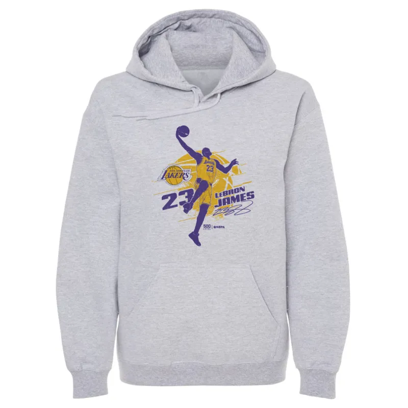 LeBron James Los Angeles Lakers Silhouette sold by 500 Level