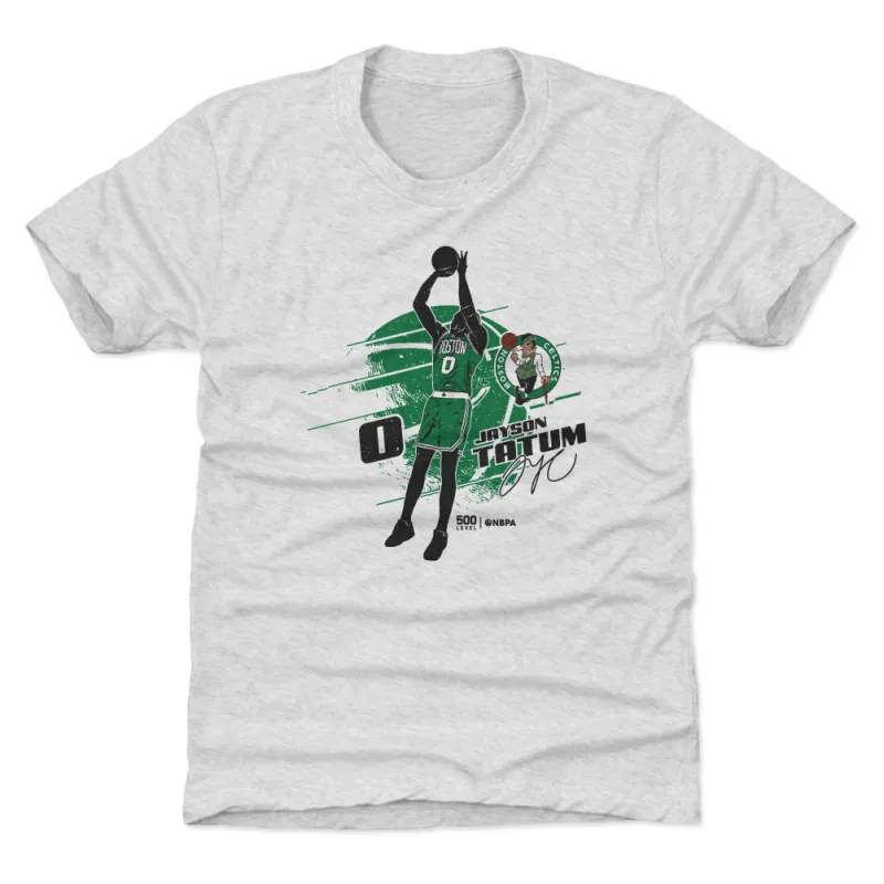 Jayson Tatum Boston Celtics Silhouette sold by 500 Level