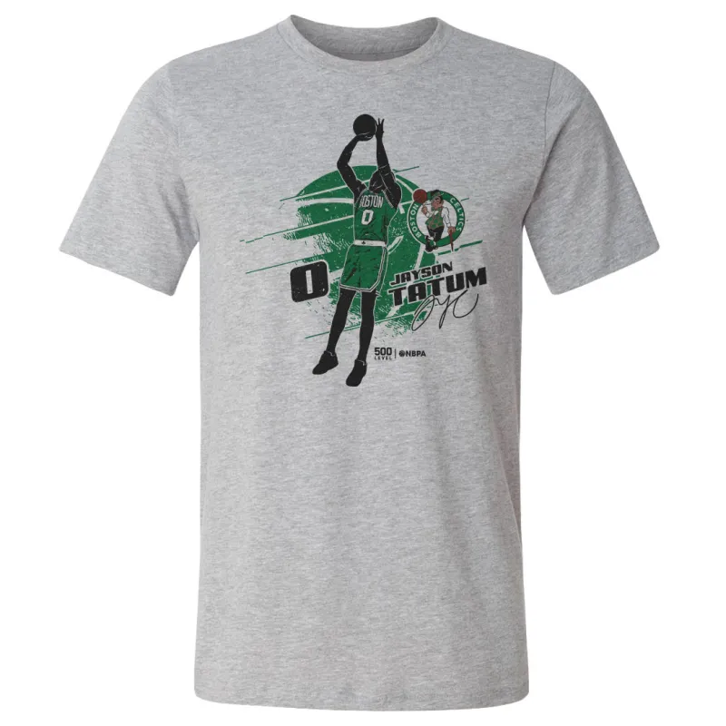 Jayson Tatum Boston Celtics Silhouette sold by 500 Level