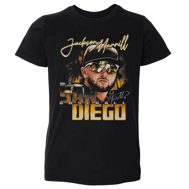 Jackson Merrill San Diego Grunge WHT sold by 500 Level
