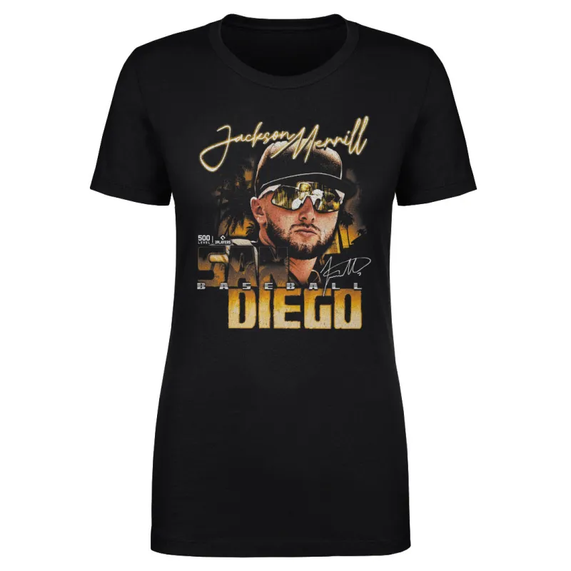 Jackson Merrill San Diego Grunge WHT sold by 500 Level