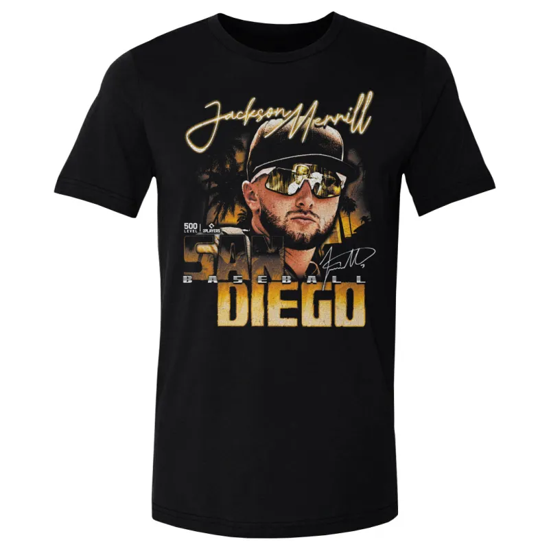 Jackson Merrill San Diego Grunge WHT sold by 500 Level