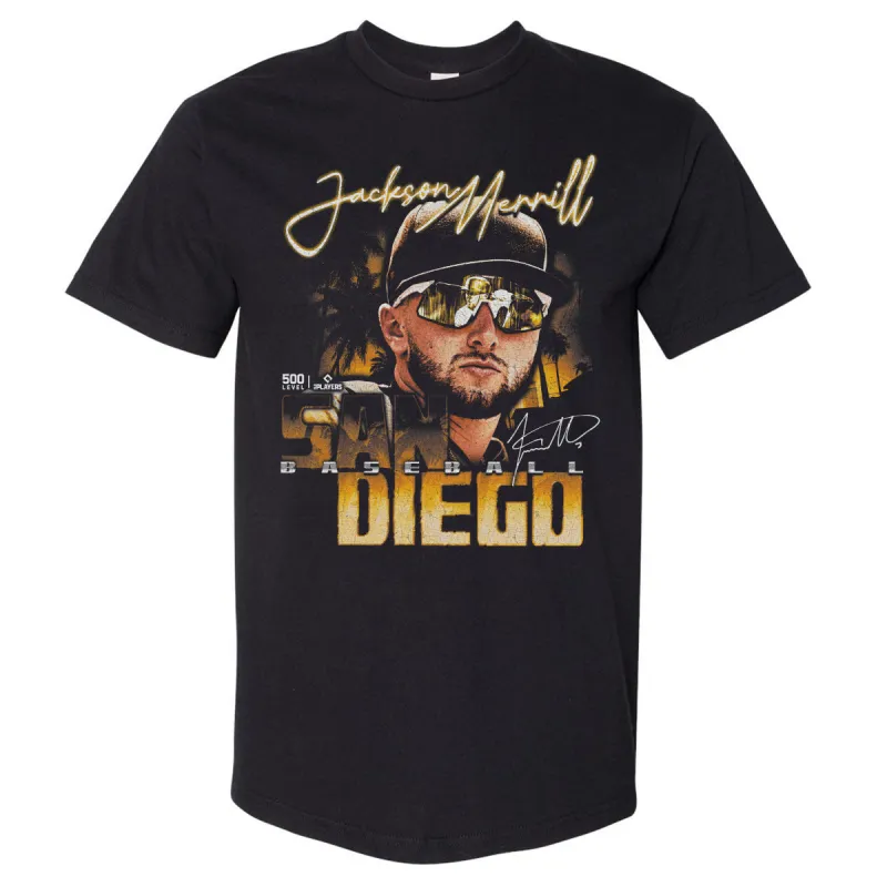 Jackson Merrill San Diego Grunge WHT sold by 500 Level