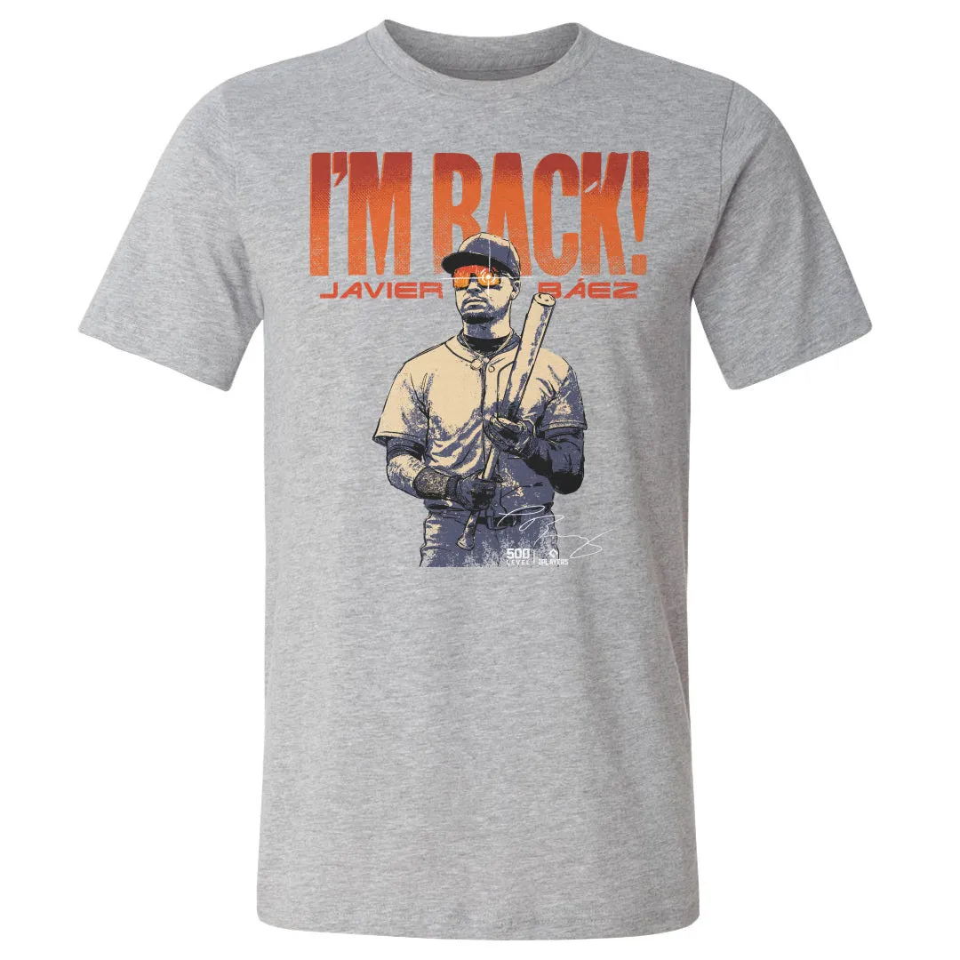 Javier Baez Detroit I'm Back WHT sold by 500 Level product image thumbnail 2