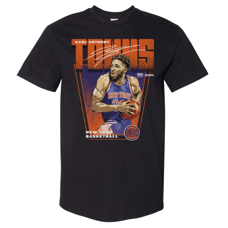 Karl-Anthony Towns New York Knicks Premiere WHT sold by 500 Level