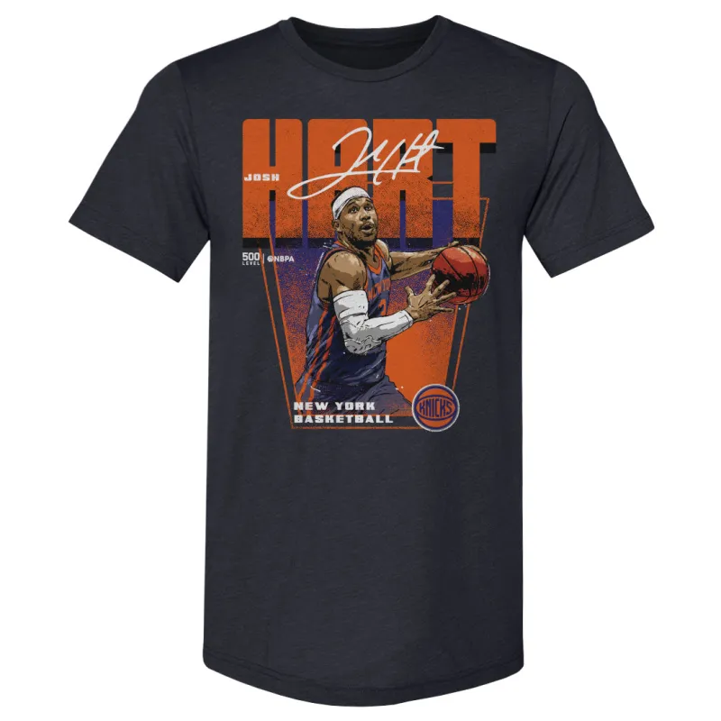 Josh Hart New York Knicks Premiere WHT sold by 500 Level