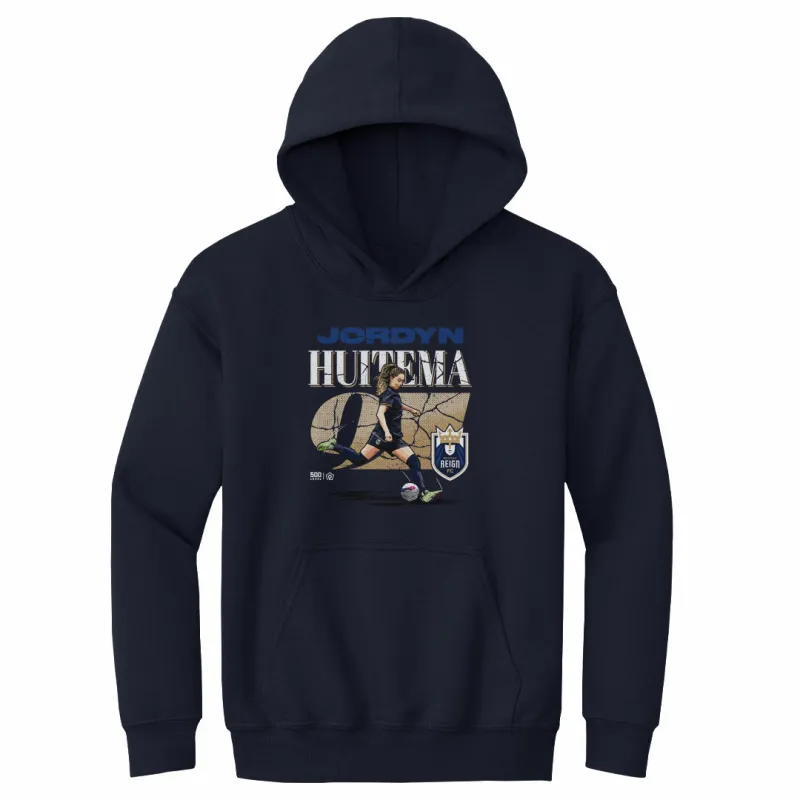 Jordyn Huitema Seattle Reign FC Cracked Number WHT sold by 500 Level