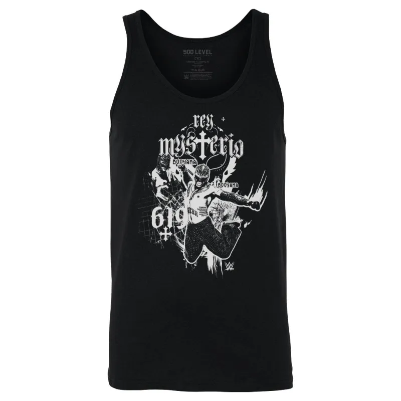 Rey Mysterio Mono WHT sold by 500 Level
